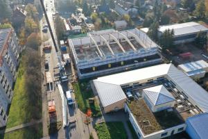 Neubau 3 Feldsporthalle, Konstruktiver Holzbau